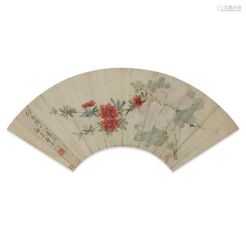 GAI QI (1773-1828), 19TH CENTURY, Flowers