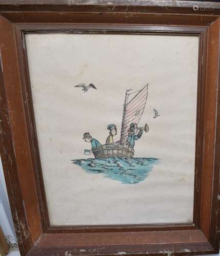 Antique Painting Framed