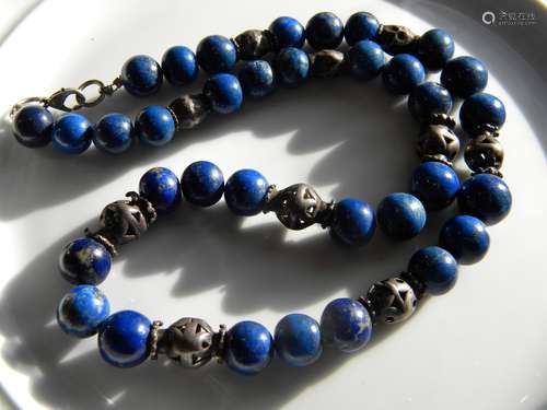 Antique Lapis Necklace