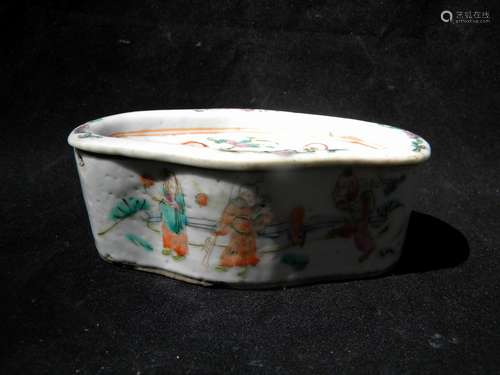 Antique Chinese Porcelain Cricket Holder