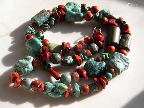 Antique Turquoise Necklace