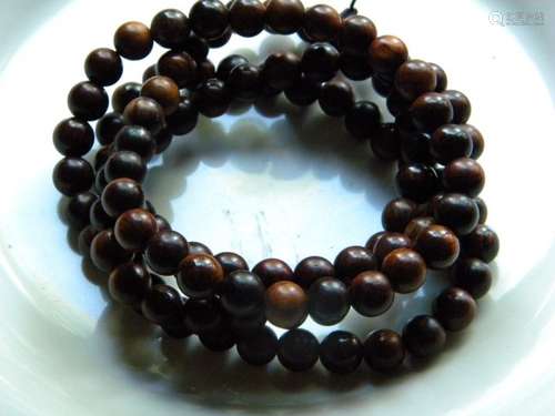 Vintage Hainan Huanghuali 108 Prayer Bead