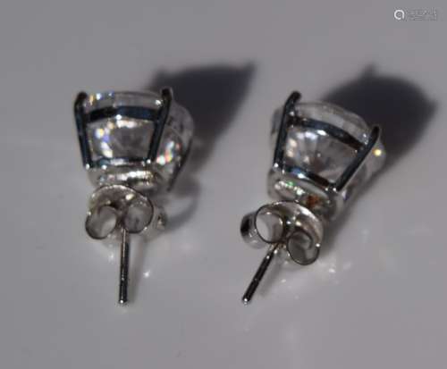 Pair of Silver Earrings