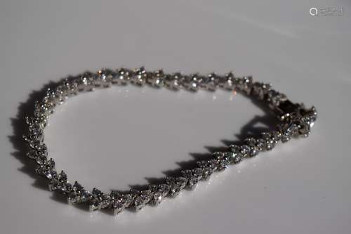 Vintage Silver Bracelet, Marked 925