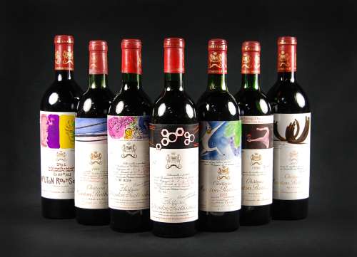 CHATEAU MOUTON ROTHSCHILD VERTICAL SET