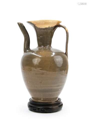 宋代 青瓷執壺 CELADON ZHIHU EWER; SONG DYNASTY