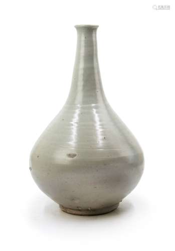 朝鮮時代 青瓷膽瓶 KOREAN DANPING VASE; JOSEON(1392-1910)