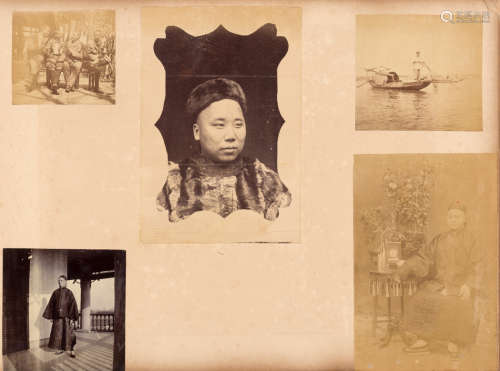 [PHOTOGRAPHY]  Two albums of photographs of China.