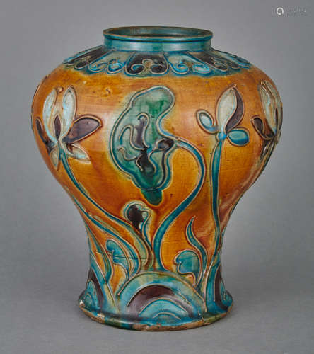 Chinese Fahua Style Vase