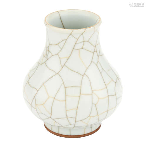 Chinese 'Guan' Type Stoneware Vase