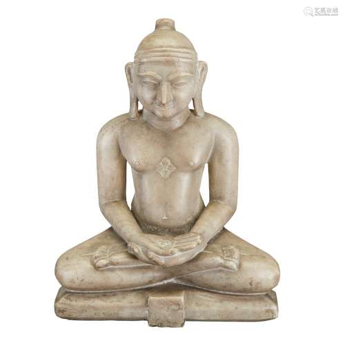 Indian Marble Figure of Tirthankara