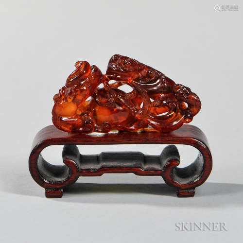 Amber Carving 琥珀雕