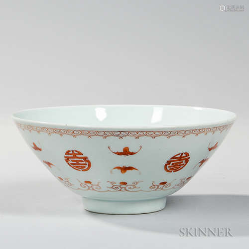 Enameled White-glazed Bowl 搪瓷白釉碗