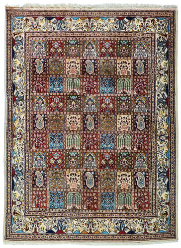 A PERSIAN QOM RUG