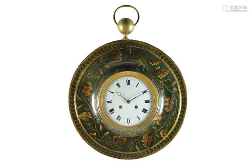 A FRENCH HANGING CLOCK