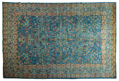 AN OLD PERSIAN KERMAN RUG