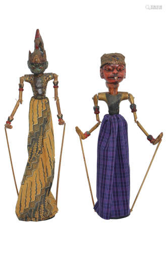 TWO ROD PUPPETS