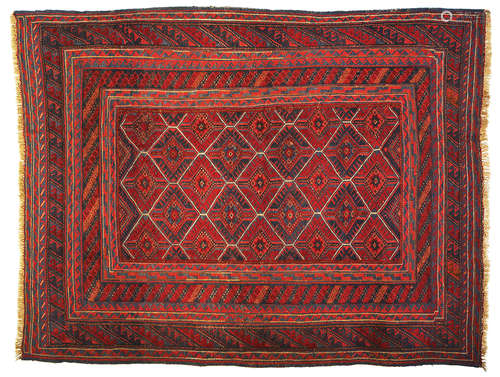 AN OLD UZBEK RUG