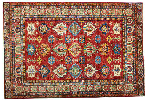 A CAUCASIAN KAZAK RUG