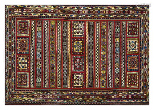 A PERSIAN AFSHAR SOUMAK RUG