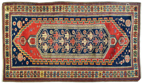 AN OLD CAUCASIAN RUG