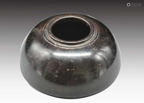 Zitan Water Pot, Mid-Qing Dynasty