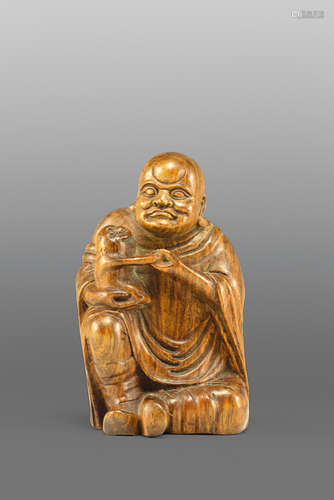 Huanghuali Arhat Figure