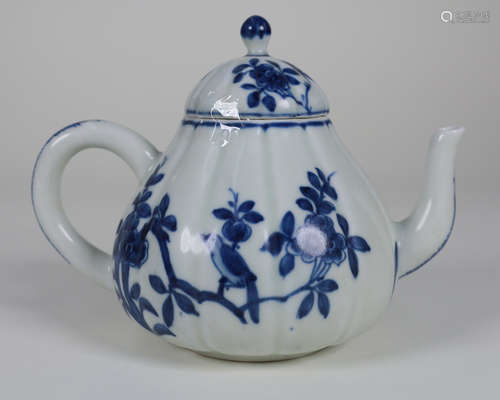 BLUE & WHITE EWER