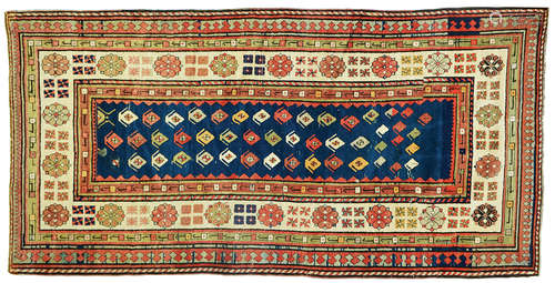 AN OLD CAUCASIAN RUG