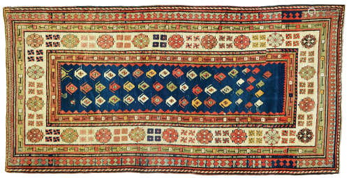 AN OLD CAUCASIAN RUG