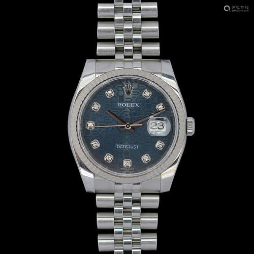 ROLEX, DATEJUST WRISTWATCH