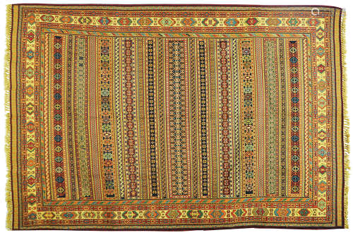 A PERSIAN AFSHAR SOUMAK RUG