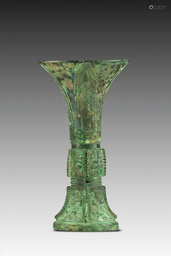 Bronze Gu, Shang Dynasty