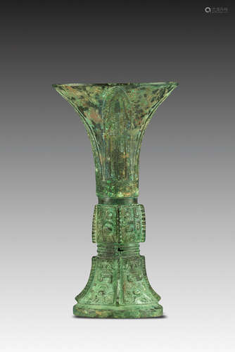 Bronze Gu, Shang Dynasty