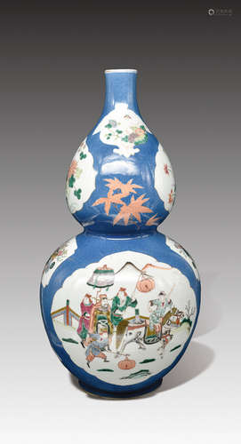 Medallion Gourd Vase, Daoguang Period