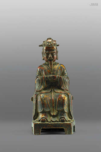 Chinese Antique God Figure