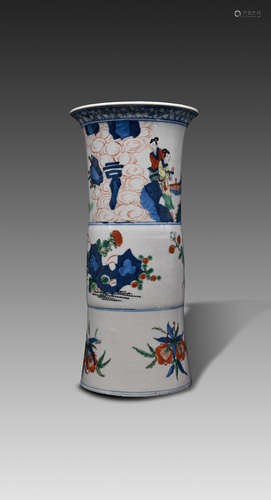 Gu-form Vase, Shunzhi Period