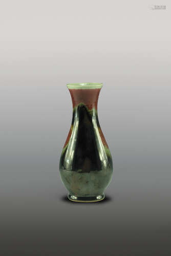 Flambe-glazed Vase