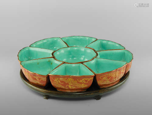 Qing Dynasty Chinese Candy Box