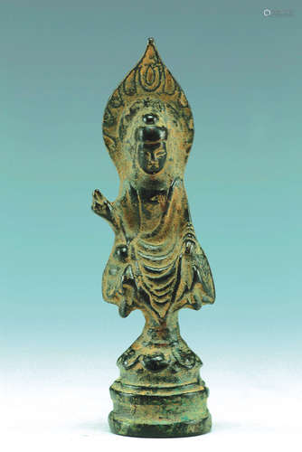 Sui Dynasty Bronze Buddha