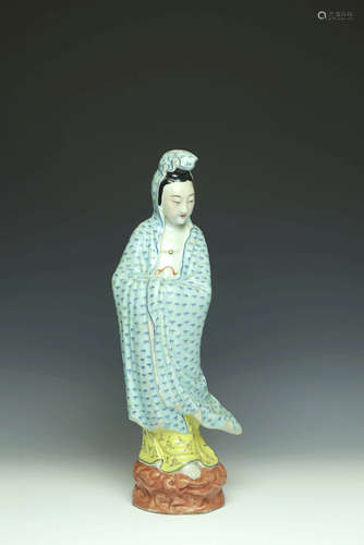 Porcelain Figure of Avalokitesvara, Guan Yin