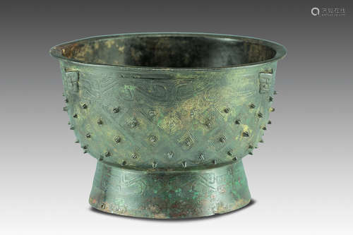 Chinese Bronze Gui Western Zhou Period