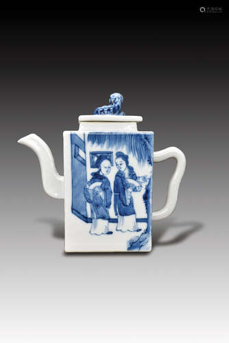 Blue and White Teapot