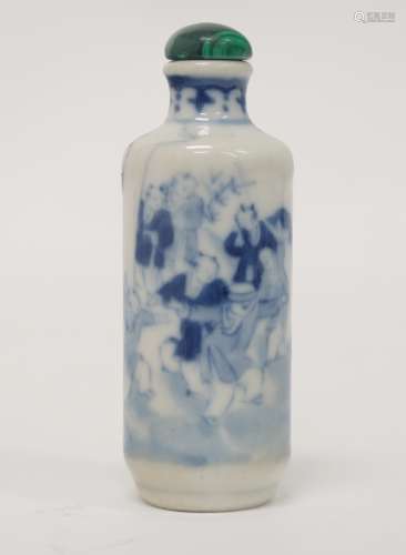 Chinese Blue-white Snuff Bottle