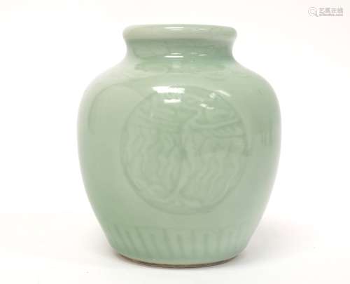 Chinese Celadon Pot