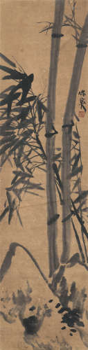 蒲华（1839～1911） 墨竹 立轴 水墨纸本