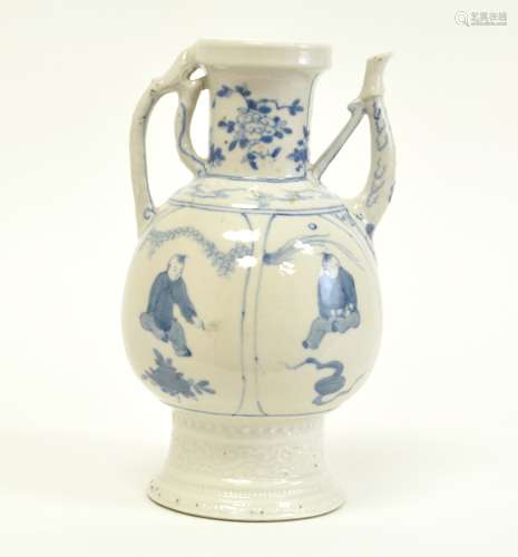 Chinese Blue-white Ming Tea Pot