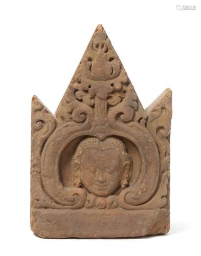 A Javanese Terracotta Antefix