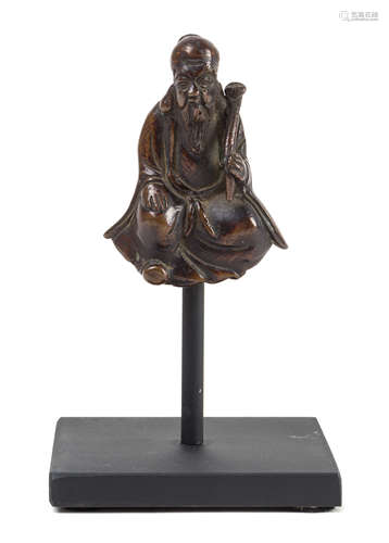 A Bronze Figure of Laozi