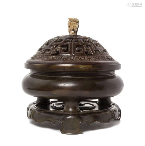 A Bronze Incense Burner